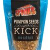 Spunks Spicy Pumpkin Seeds Healthy Keto Snacks Multi Pack of 5 - 5 Ounces Each - Sea Salt Kick