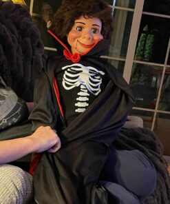 Gardeningwill Custome Dress Goth Devil Pirate Vampire Demon For Halloween Party Christmas Children Kids 35" Cloak 9 6145p0qfv1L