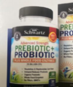 Daily Probiotic Supplement with 40 Billion CFU - Gut Health Complex with Astragalus and Lactobacillus Acidophilus Probiotic for Women and Men - Shelf Stable Pre and Probiotics for Digestive Health 30-Day Supply Probiotic 27 6146 2owf7L
