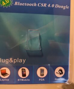 ZEXMTE USB Bluetooth Adapter 5.0 Bluetooth Dongle Bluetooth Receiver for PC Windows 10/8/7 for Desktop, Laptop, Mouse, Keyboard, Headsets, Speakers Black Gold 36 6146CazGsL