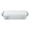Pyrex Basics 3 Quart Glass Oblong Baking Dish, Clear 8.9 Inch X 13.2 Inch - 3 Qt 17 6147k5W KdL