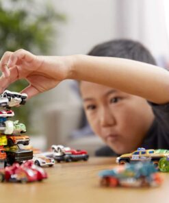 Hot Wheels Set of 20 Toy Cars & Trucks in 1:64 Scale, Collectible Vehicles (Styles May Vary) 20-Pack 28 61496yuKxDL