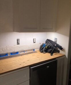 Muzata 6-Pack 3.3ft/1Meter U Shape LED Aluminum Channel System with Cover, End Caps and Mounting Clips Aluminum Profile for Under Cabinet LED Strip Light Installations U1SW WW LU1 53 6149Fu4fZAL