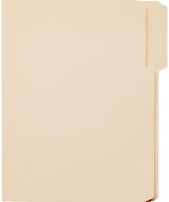 Amazon Basics 1/3-Cut Tab, Assorted Positions File Folders, Letter Size, Manila - Pack of 100 16 6149eNHkZXL