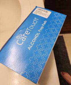 Care Touch Alcohol Wipes Individually Wrapped - Prep Pads with 70% Isopropyl Alcohol, Great for Home, Medical & First Aid Kits Sterilized, Antiseptic 2-Ply Swabs 400 Count 400 Count (Pack of 1) 41 614AFlSGwOL