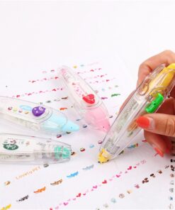 Lucky Fitness 2pcs Korea Stationery Cute Novelty Decorative Correction Tape Correction Fluid School & Office Supply 15 614ArqPIIQL
