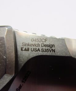 Zero Tolerance 0452CF; Pocket Knife with 4.1” Dual-Finished S35VN Steel Blade, Carbon Fiber Front and Titanium Back Handle Scales, KVT Ball-Bearing Opening, Frame Lock, Deep-Carry Pocketclip; 4.6 OZ.,Large 63 614B9eajGlL