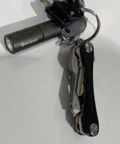 KEYSMART Key Holder for Keychain Key Ring - Compact Key Organizer Key Chain Key Case, Minimalist Pocket-Sized EDC Keychain, Loop Piece for Car Fobs, Expandable (up to 14 Keys, Black) 39 614G5zQqT3L