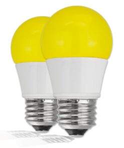 Alternative view of TCP 5W Equivalent LED Yellow Bug Light Bulbs, Non-Dimmable 1 Count (Pack of 1)