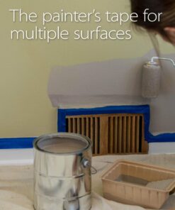 Duck Clean Release Blue Painter's Tape 2-Inch (1.88-Inch x 60-Yard), 3 Rolls, 180 Total Yards, 240461 3 Rolls, 1.88" x 60 Yds 18 614OQX80mhL