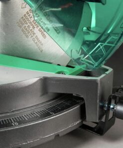 Metabo HPT | Compound Miter Saw | 10-Inch | Single Bevel | 15-Amp Motor | 0-52° Miter Angle Range | 0-45° Bevel Range | Large Table | 10" 24T TCT Miter Saw Blade | C10FCGS C10FCGS Only 31 614Oam5DU3L