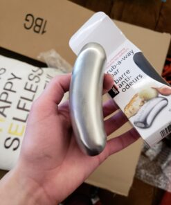 amco 8402 Rub-a-Way Bar Stainless Steel Odor Absorber, Single, Silver Original 51 614Riu5miNL