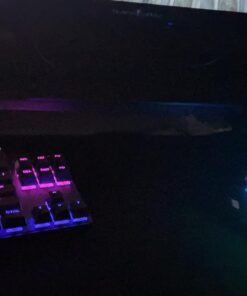 KTRIO Large Gaming Mouse Pad with Superior Micro-Weave Cloth, Extended Desk Mousepad with Stitched Edges, Non-Slip Base, Water Resist Keyboard Pad for Gamer, Office & Home, 31.5 x 11.8 in, Black X-Large (31.5" x 11.8") Black Stealth 25 614RqQMN cL