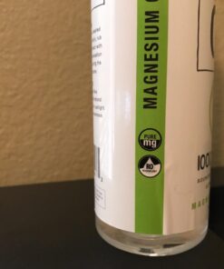 Pure Magnesium Oil Spray - 100% Natural Magnesium Spray - Sourced from The Dead Sea Topical Magnesium 8 Fl Oz (Pack of 1) 33 614SyJevJxL