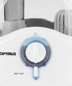 Optimus U-31001 1.5-Gallon Cool Mist Ultrasonic Humidifier, 1-Pack, White 24 614YHLl4DzS