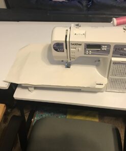 Brother Sewing and Quilting Machine, HC1850, 185 Built-in Stitches, LCD Display, 8 Included Sewing Feet 35 614YVhFlcJL