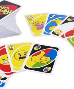 Mattel Games UNO Emoji Card Game, Gifts for Kids and Adults, Family Game, Hilarious Emojis 18 614YZ2lzZsL