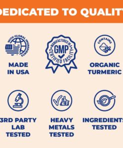 Tumeric and Ginger with Black Pepper - Natural Turmeric Curcumin Joint Support Supplement with Bioperine & 95% Curcuminoids. High Absorption Curcumin Supplements. Digestive & Immune Support. 60 Caps 25 614YhKtohQL 1