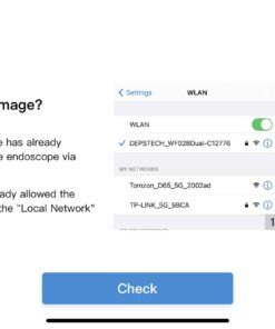 DEPSTECH Original Endoscope Case, Wireless Borescope Carrying Bag WiFi & USB Scope Cameras, Upgraded Large-Capacity Hardshell Case, Compatible with 4.3" Inspection Camera DS300, Black 36 614Z3jUCjpL