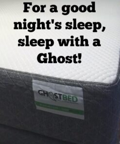 GhostBed Classic 11 Inch Cool Gel Memory Foam & Latex Mattress - Medium-Firm Feel, Made in The USA, Queen Mattress Only 40 614Z9kGZI8L