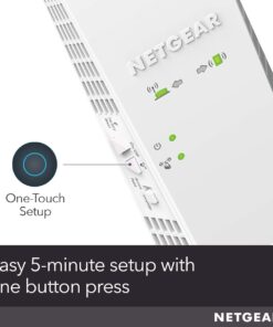 NETGEAR WiFi Mesh Range Extender EX6400 - Coverage up to 2100 sq.ft. and 35 devices with AC1900 Dual Band Wireless Signal Booster & Repeater (up to 1900Mbps speed), plus Mesh Smart Roaming AC1900 WiFi 23 614ZEDuGSQL 2