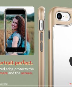 Caseology Skyfall for iPhone SE Case 2022 for iPhone SE Case (2020) for iPhone 8 Case (2017) for iPhone 7 Case (2016) - Gold 29 614ZZqZujPL