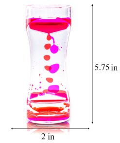 Super Z Outlet Liquid Motion Bubbler for Sensory Play, Fidget Toy, Children Activity, Desk Top, Assorted Colors (3 Pack) 13 614aK8yB45L