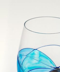 Antoni Barcelona Large Wine Glasses (29 Oz) – EXCLUSIVE BOX - Handblown & Handmade, Painted Red Wine Glass, Gifts for Women, Birthdays, Anniversaries, and Weddings (Blue,2 unit) Exclusive Box Blue 2 11 614c5BZxe0L