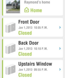 iSmartAlarm Deluxe Home Security Package | Wireless DIY No Fee IFTTT & Alexa Compatible iOS & Android App | iSA5, White 16 614crrpPxtL