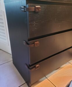 Adjustable & Reusable Child Safety Cabinet Locks & Latches, Baby Proofing Door Window, Cabinet, Toilet, & Refrigerator Lock, Child Safety Strap Locks with Adhesive Pads, Pack of 6, Brown - Wonderkid 42 614d6965gQL 1