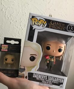 Funko POP Keychain: GOT - Daenerys Targaryen 1.5" White, Ivory 12 614dyz3NAJL
