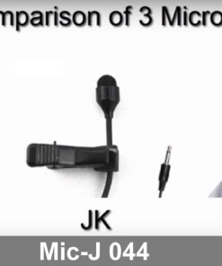 J K MIC-J 044 Lavalier Lapel Clip On Omni-Directional Condenser Microphone Compatible with Desktop Computer/Portable Voice Amplifier (Mono 1/8'' TS Plug) 15 614eQ2Idf4L