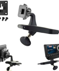 ChargerCity AMPS Pattern Car DVD Player CD Slot Mount for SiriusXM Audiovox Starmate Xpress EZ EZR RC Roady Lynx Nexus & Helix Satellite Radio (Compatible with All XM SXPL1V1, SXEZR1V1, SXDV3) 7 614faVhrNIL