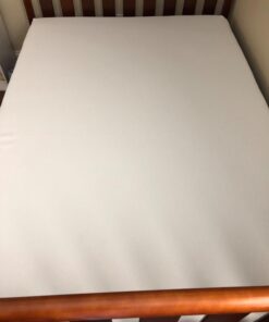 SafeRest Mattress Protector - Full Size Cotton Terry Waterproof Mattress Protector, Breathable Fitted Mattress Cover with Stretchable Pockets 47 614g6 K87NL