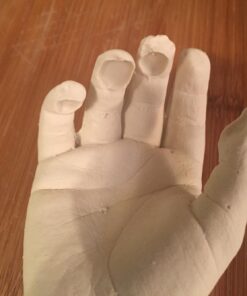 Alginate Molding Powder for Hand Casting Kit & Multi-Use Projects - 3 lb Casting Plaster Material - Family Keepsakes- Create-a-Mold by Luna Bean Alginate 25 614gOPshDzL