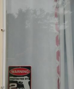 Tag City Novelty SP80063 Warning Protected By 2nd Amendment Security Metal Sign, (8 X 12 Inches) 17 614gTEb9fIL