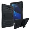 KIQ Galaxy Tab A 8.0 2015 T350 Case, Full-Body Shockproof Military Heavy Duty Case Cover Screen Protector Stand Samsung Galaxy Tab A 8.0 SM-T350 SM-T355 (2015) (Armor Black) Armor Black 15 614hLpMUf0L