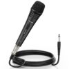TONOR Dynamic Karaoke Microphone for Singing with 5M XLR Cable, Metal Handheld Mic Compatible with Karaoke Machine/Speaker/Amp/Mixer for Karaoke Singing, Speech, Wedding and Outdoor Activity 64 614iyFuJ4QL