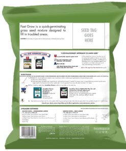 Jonathan Green (10840) Fast Grow Grass Seed - Cool Season Lawn Seed (7 lb) 7 pounds 18 614jcevrAvL