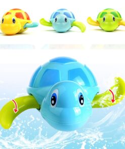 Alternative view of 3pcs Bath Swimming Turtle Toy for Baby Toddler, Wind Up Chain Bathing Water Toy, Swimming Bathtub Pool Cute Swimming Turtle Toys for Boys Girls.
