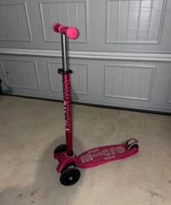 Micro Kickboard - Maxi Deluxe 3-Wheeled, Lean-to-Steer, Swiss-Designed Micro Scooter for Kids, Ages 5-12 Pink 15 614lps7BFsL