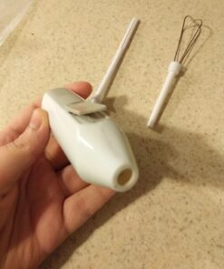 Norpro Cordless Mini Mixer, 5 Piece Set, One Size, White 39 614nRHyhZ8L