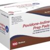 PVP Iodine Wipes 100-Pack 100 Count (Pack of 1) 19 614pmA8YDQL
