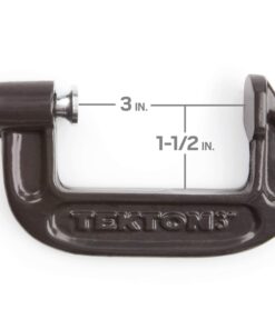 TEKTON Malleable Iron C-Clamp Set (3-Piece) | 91809 15 614qGXPT pL