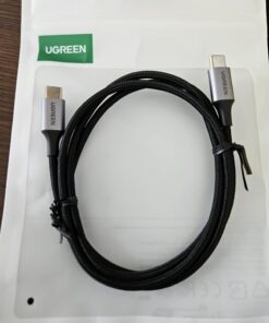 UGREEN USB C Charger Cable, 60W 2-Pack USB C Cable Nylon Braided for iPhone 15, Samsung Galaxy S23, Google Pixel 7, MacBook Air/Pro, Dell XPS, iPad Pro/Mini/Air, Switch, Steam Deck 3.3FT 33 614qLUHxeeL