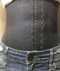 Ann Chery Corset Waist Trainer for Women’s Weight Loss - Colombian Waist Cincher - 2 Hook Latex Body Shaper Medium Black 39 614rkripMFL