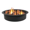 Sunnydaze 2mm Thick Steel Fire Pit Ring Insert - DIY Above or In-Ground Liner - 46-Inch Outer Diameter (30-Inch Inner Diameter) 30 Inch 22 614umOURTQL