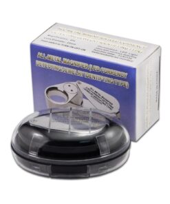 iKKEGOL 40X 25mm All Metal Magnifier Jeweler LED UV Lens Jewelery Loupe Magnifier (LED Currency Detecting/Jewelry Identifying Type) 17 614vIIhivKL