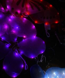 GDEALER 8 Pack 7.2 Feet 20 Led Fairy Lights Battery Operated Mini Silver Copper Wire Firefly String Lights for Christmas Bedroom Indoor Outdoor Wedding Mason Jar Dorm Decor DIY Costume Multi Color 8 Colors Mix 42 614w419mgaL