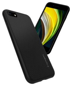 Spigen Liquid Air Armor Designed for iPhone SE 2020 Case/Designed for iPhone 8 Case (2017) / Designed for iPhone 7 Case (2016) - Black 38 614w80S2naL